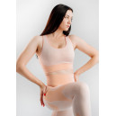 Придбати Топ Спортивний Персиковий з Візерунком FKS2352613