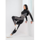 Рашгард на Блискавці Чорно Білий з Візерунком 2352623