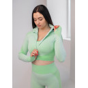 Придбати Рашгард на Блискавці Салатовий з Візерунком FKS2352635