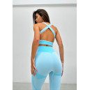 Оригінал Легінси Голубі з Візерунком