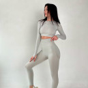 Комплект Легінси з Push-Up Ефектом + Рашгард Білий 2352645