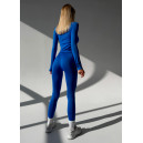 Оригінал Безшовний Базовий Комплект Легінси + Водолазка Синій