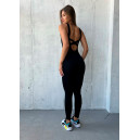 Оригінал Комбінезон Чорний з Push-Up Ефектом