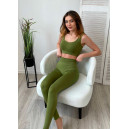 Спортивний одяг Легінси Зелені