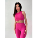 Спортивний одяг Легінси Рожеві в Рубчик