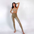 Легінси Бежеві в Рубчик з Push-Up Ефектом 2352676