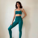 Легінси Зелені в Рубчик з Push-Up Ефектом 2352696