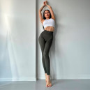 Легінси Хакі в Рубчик з Push-Up Ефектом 2352723