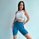 Велосипедки Кольору Морська Хвиля в Рубчик 2352769