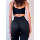 Спортивний одяг Топ Спортивний Чорний