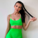 Оригінал Топ Спортивний Яскраво Зелений