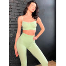 Спортивний одяг Топ Спортивний Жовтий