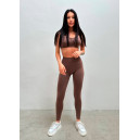 Спортивний одяг Топ Спортивний Шоколадний