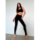 Спортивний одяг Топ Спортивний Чорний