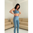 Спортивний одяг Топ Спортивний Голубий