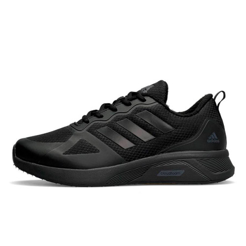 Adidas Cloudfoam Termo All Black с Флисом