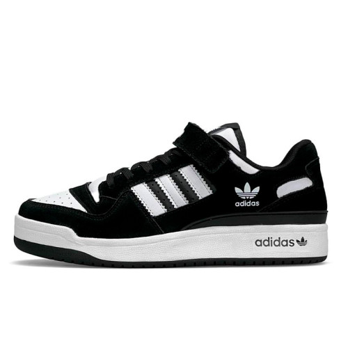 Adidas Forum 84 Low Black Suede White