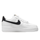 Купить Nike Air Force 1 Low 07 Essential White Black Gold Mini Swoosh FKS56435