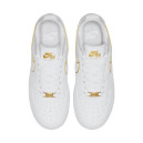 Оригінал Nike Air Force 1 Low Icon Clash White Metallic Gold