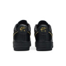 Оригінал Nike Air Force 1 Low Essential Black Gold Swoosh