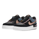 Кросівки Nike Air Force 1 Shadow Black Light Arctic Pink Claystone Red