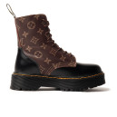 Придбати Dr. Martens Jadon Smooth Leather Platform Boots З ХУТРОМ FKS2351188