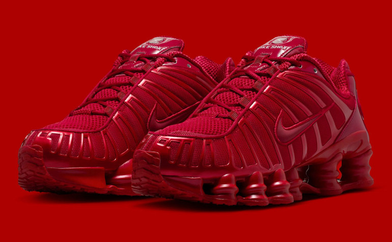 Nike Shox TL в стиле Red October: яркий возврат культового образа