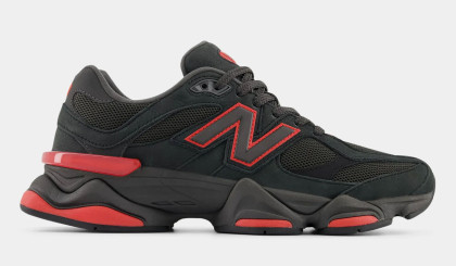 New Balance 9060 представлений у вибуховому кольорі “Bred”