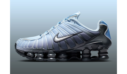 Ледяной тон «Light Armory Blue» теперь появляется на культовой модели Nike Shox TL, придавая ей свежесть и современный вид