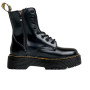 Dr. Martens Jadon Smooth Leather Boots Zip Black