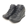 New Balance 574 Black Leather Winter С МЕХОМ