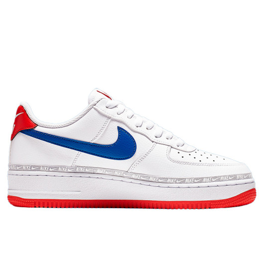 Nike Air Force 1 Low Overbranding White Red Blue CD7339-100