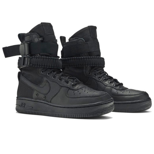 Nike SF Air Force 1 High Triple Black 857872-002