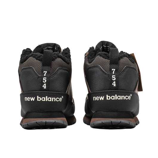 New Balance 754 Brown Black Winter с Мехом