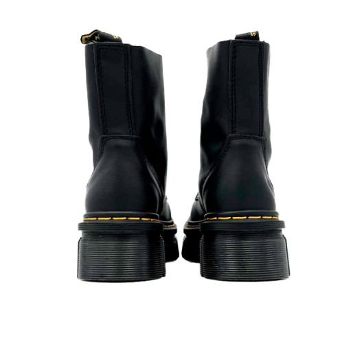Dr. Martens Jadon Smooth Leather Platform Boots Audrick Black С ФЛИСОМ