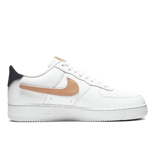 Nike Air Force 1 Low Removable Swoosh Pack White Vachetta Tan CT2253-100
