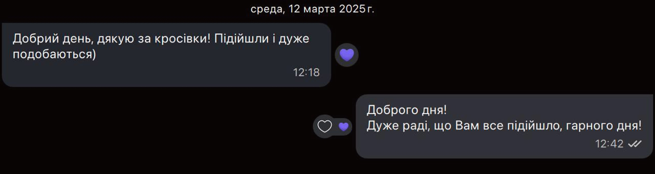 Повідомлення від клієнтів - Михайло